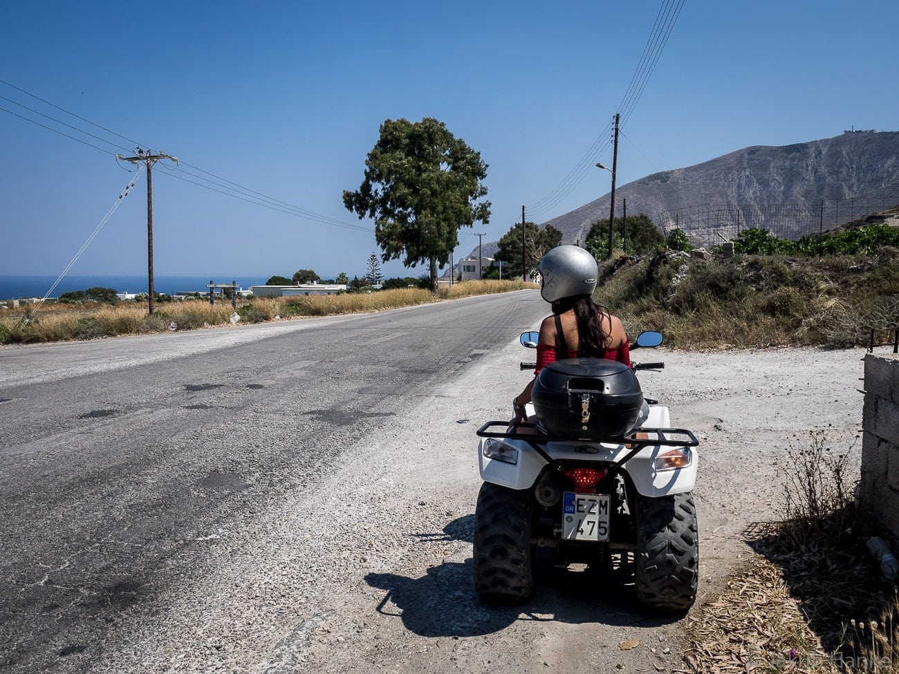 Road Trip In Santorini